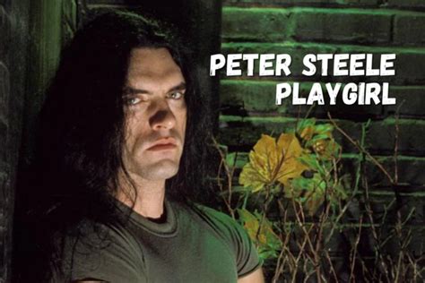 peter steele playgirl|Peter Steele Playgirl for sale